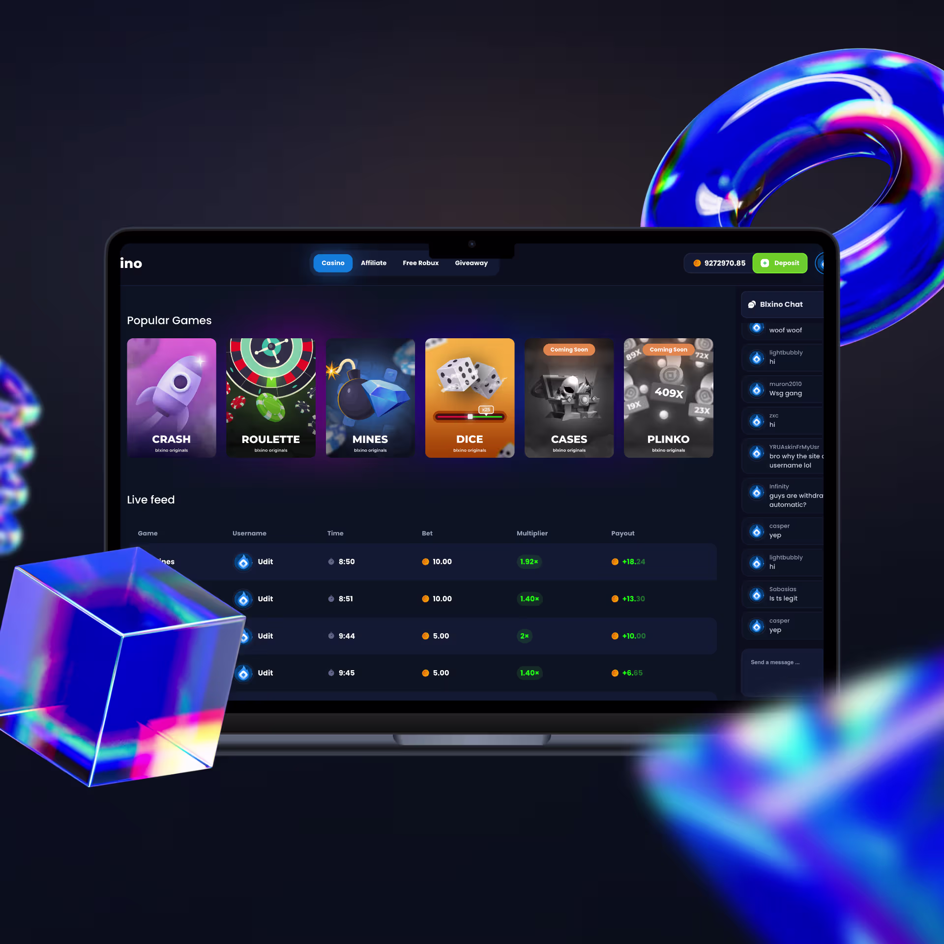 BLXINO Crypto Casino